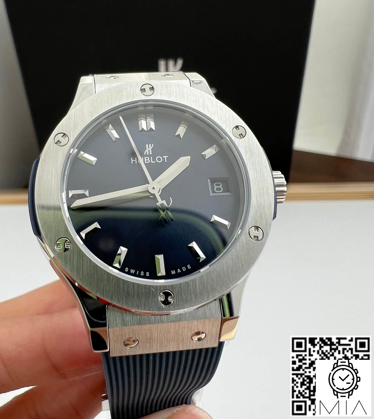 Hublot Classic Fusion 581.NX.7170.RX 33MM Quartz HB Factory Silver Bezel