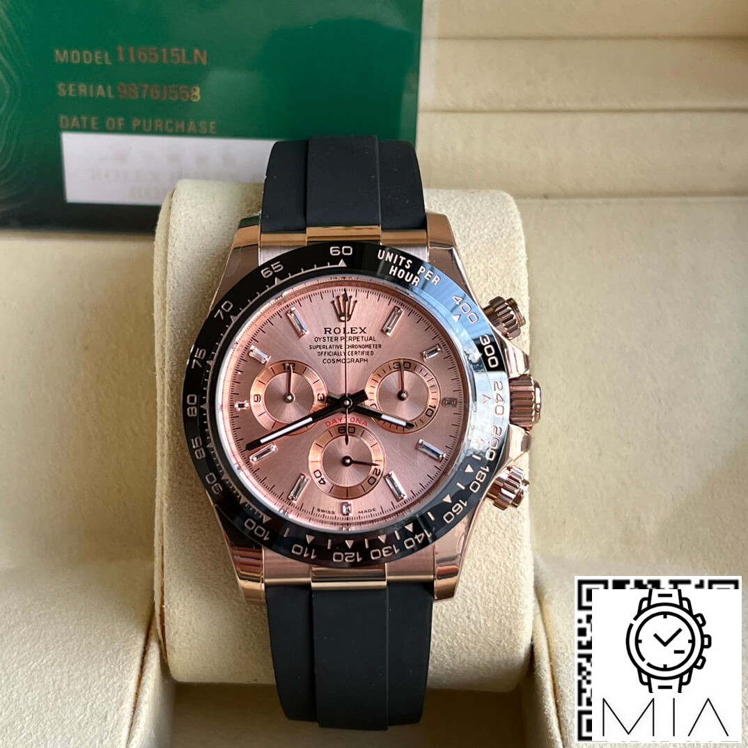 Rolex Daytona M116515ln-0021 BT Factory Black Ceramic Bezel