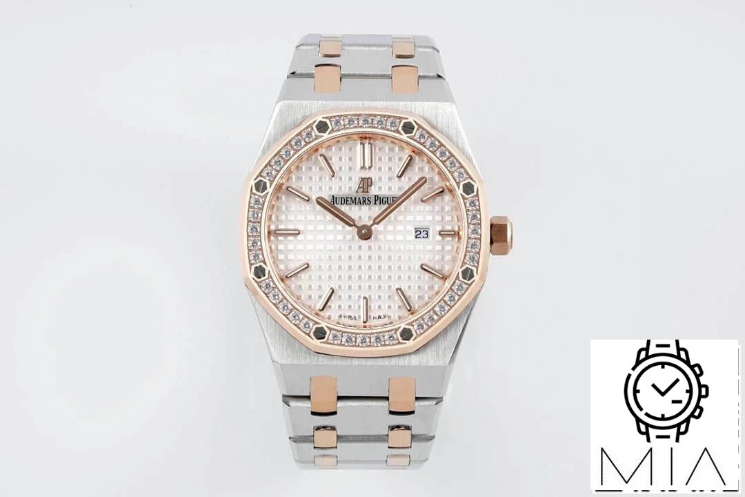 Audemars Piguet Royal Oak Quartz 33MM 67651SR.ZZ.1261SR.01 ZF Factory White Dial Titanium Case