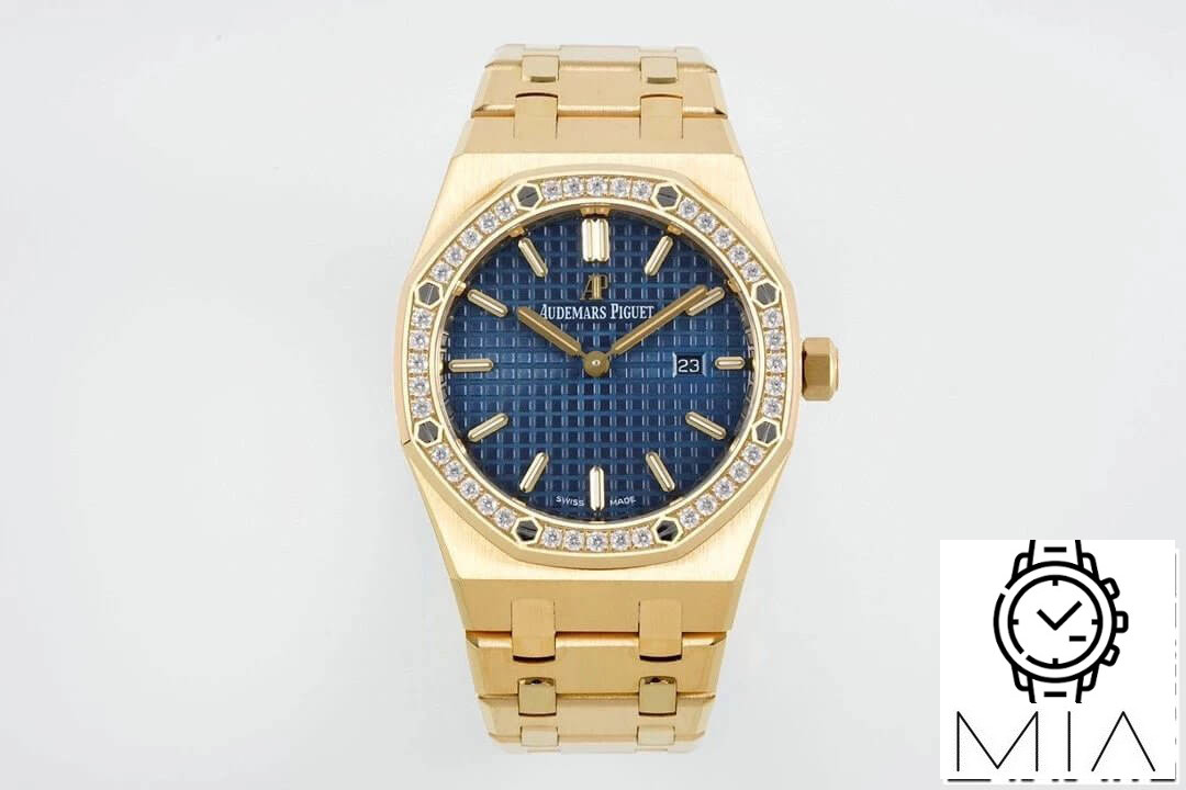 Audemars Piguet Royal Oak Quartz 33MM 67651BA.ZZ.1261BA.02 ZF Factory Diamond-Set Bezel