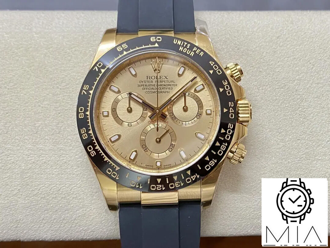 Rolex Cosmograph Daytona M116518ln-0042 Clean Factory Black Ceramic Bezel