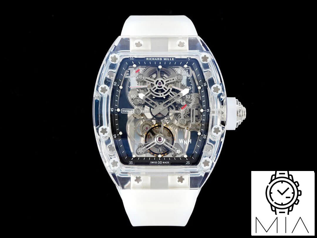 Richard Mille RM 56-01 Tourbillon RM Factory White Transparent Skeleton Dial