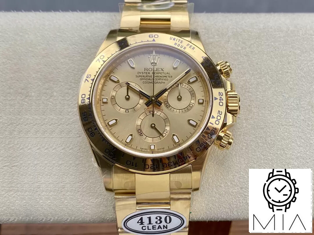 Rolex Cosmograph Daytona M116508-0003 Clean Factory Yellow Gold Case