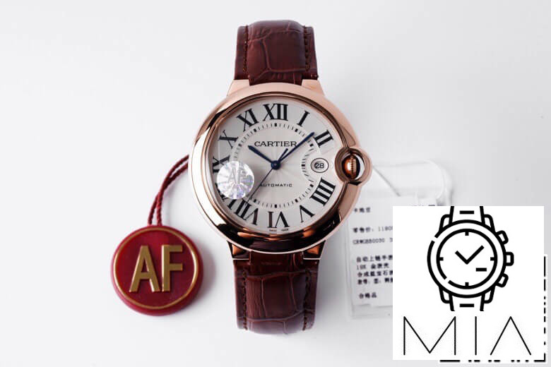 Ballon Bleu De Cartier 42MM WGBB0030 AF Factory Rose Gold Bezel