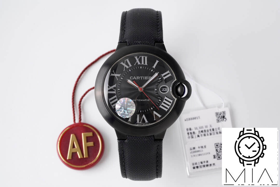 Ballon Bleu De Cartier 42MM WSBB0015 AF Factory Black Case