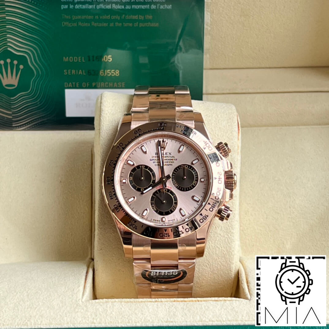 Rolex Daytona M116505-0016 BT Factory Gold Strap