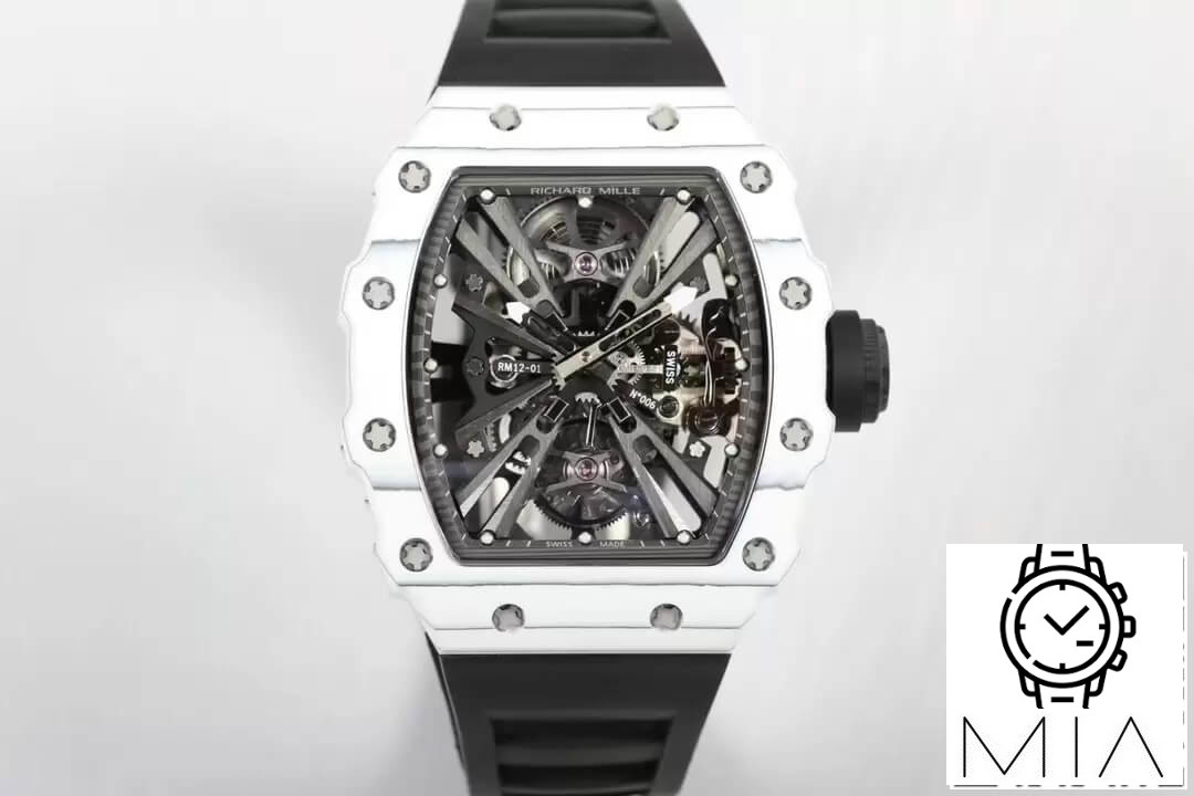 Richard Mille RM12-01 Tourbillon RM Factory Black Strap