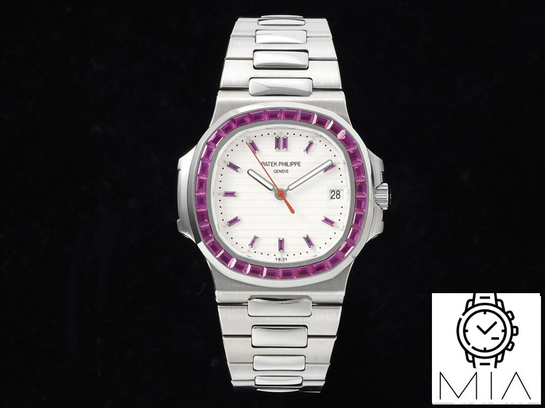 Patek Philippe Nautilus 5711 GR Factory White Diamond Dial