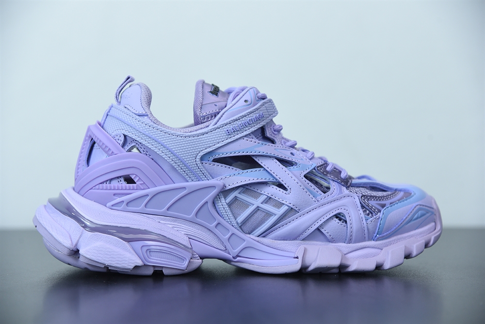 Balenciaga Track.2 Open Sneaker Lilac