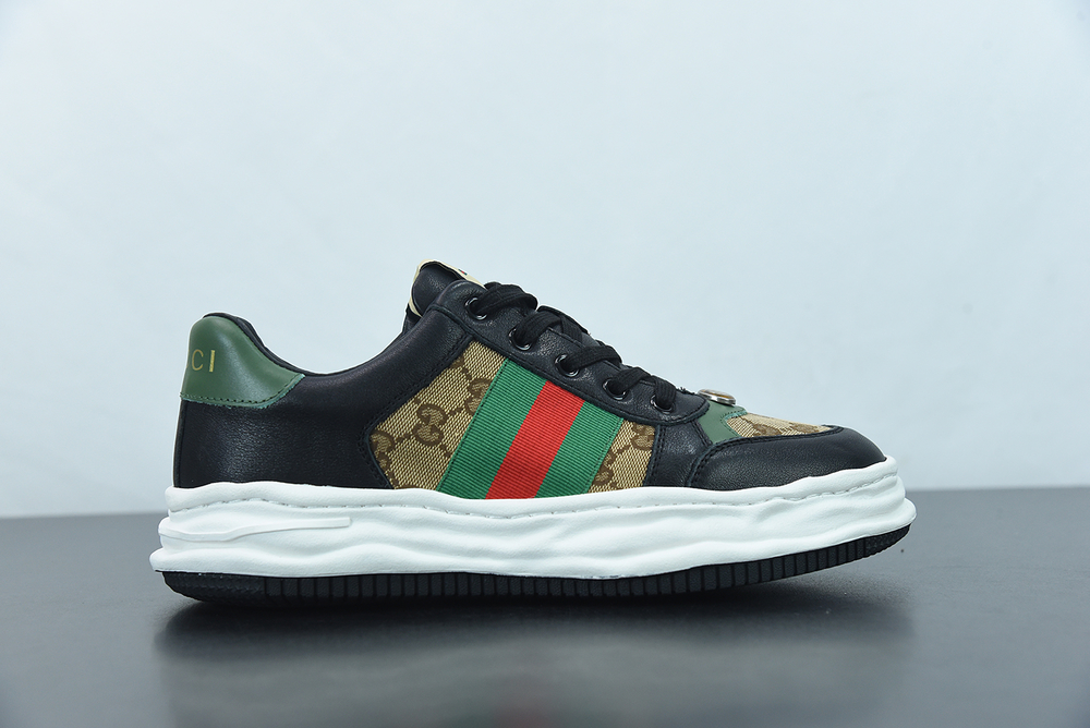 Gucci Distressed Screener Sneakers