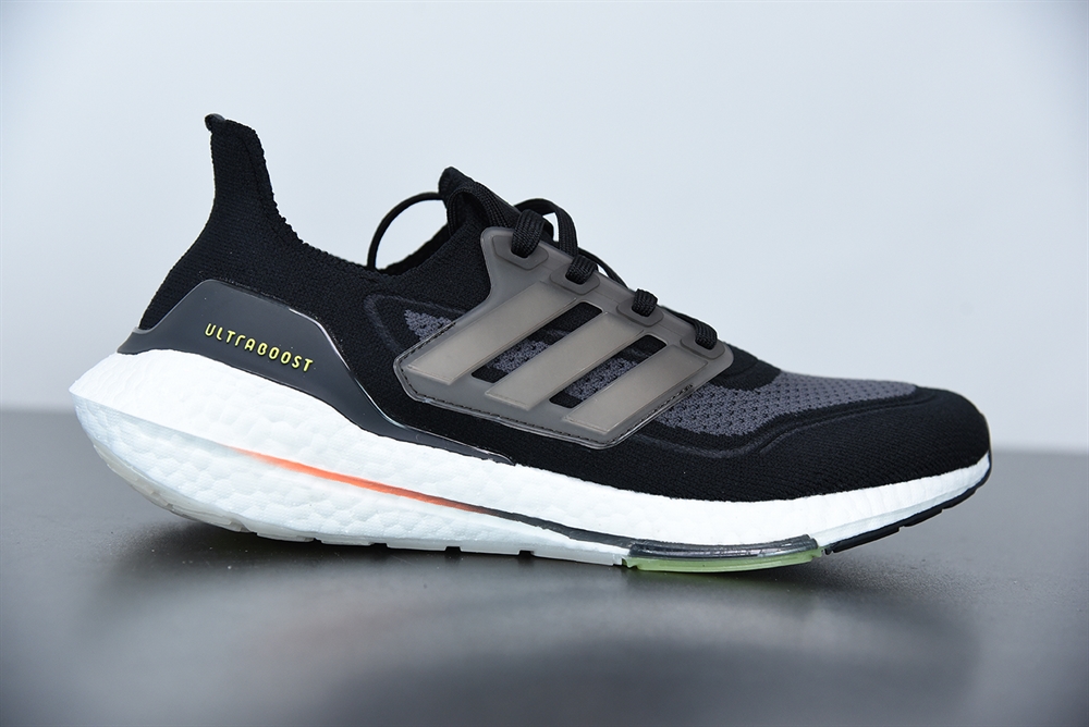 Adidas Ultra Boost 2021 Black Solar(With Video)
