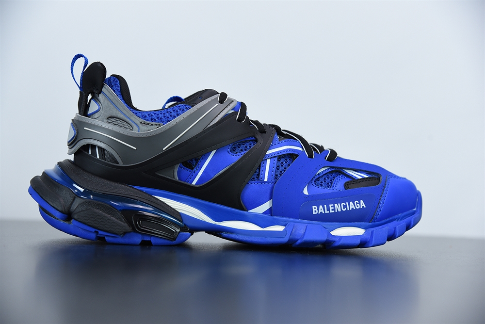 Balenciaga Track Sneaker Bicolor Black/Royal(With Video)