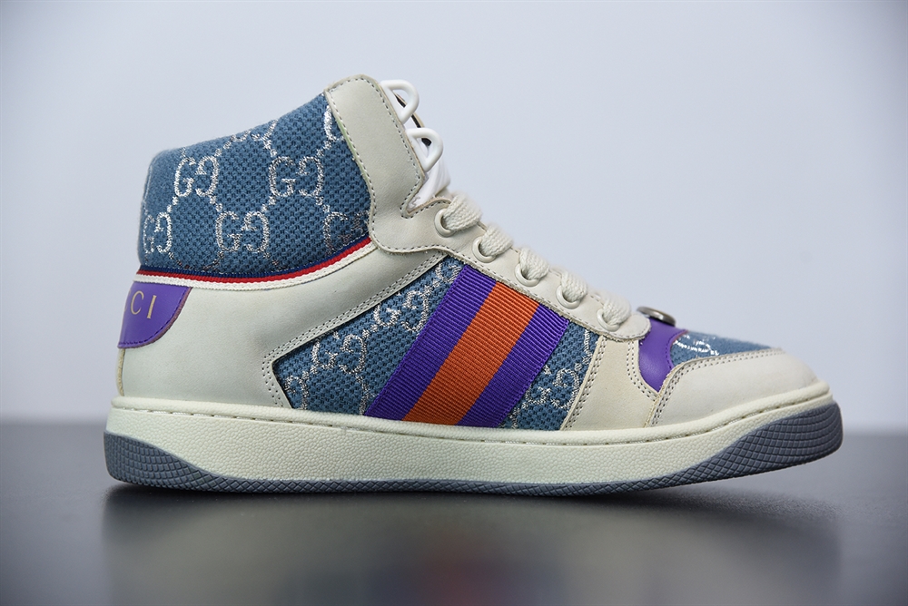 Gucci Distressed Screener Sneaker(With Video)