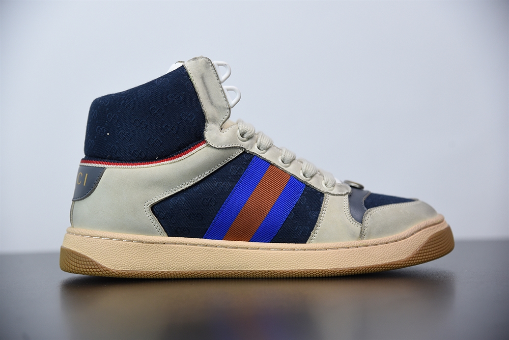 Gucci Distressed Screener Sneaker(With Video)