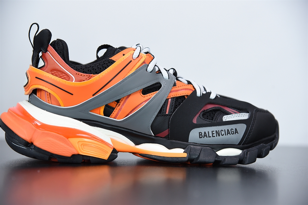 Balenciaga Track Sneaker Black/Orange(With Video)
