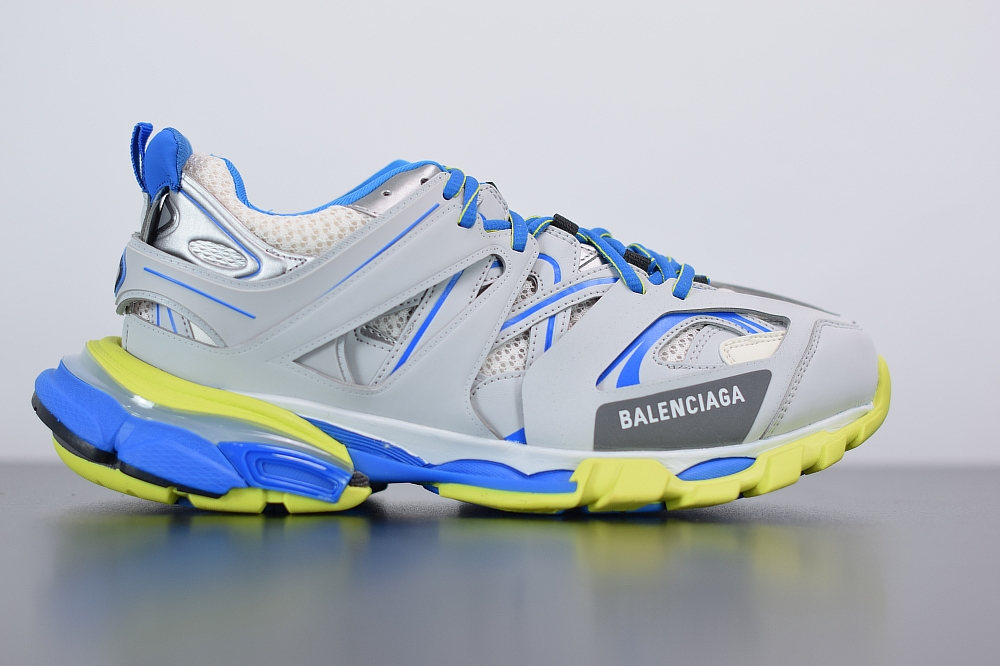 Balenciaga Track Sneaker Yellow Blue Grey(With Video)