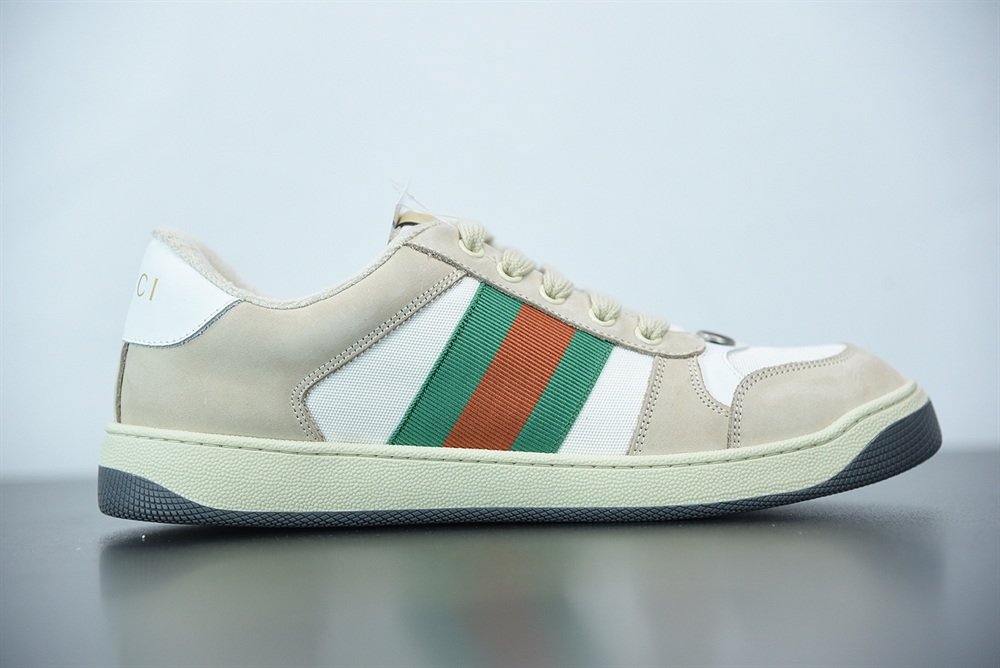 Gucci Distressed Screener Sneaker(With Video)