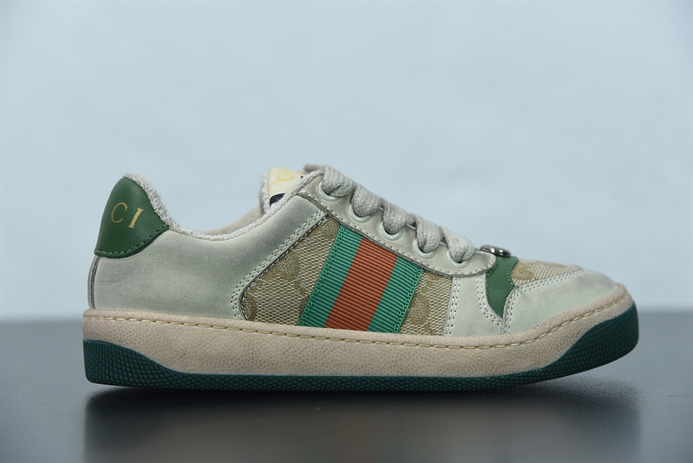 Gucci Distressed Screener GG Sneaker