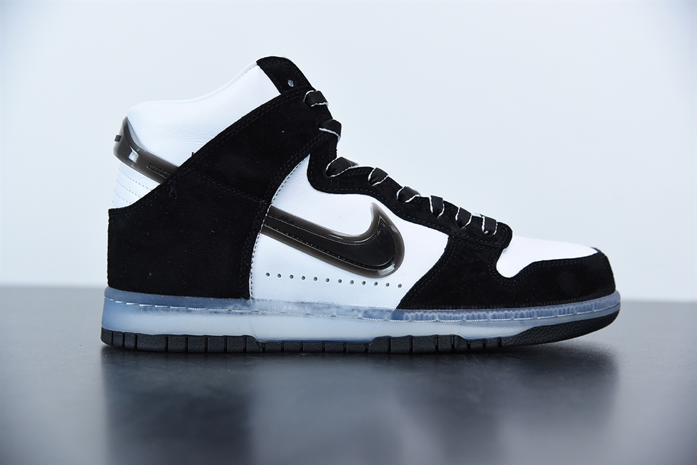 Nike Dunk High Slam Jam White Black(With Video)
