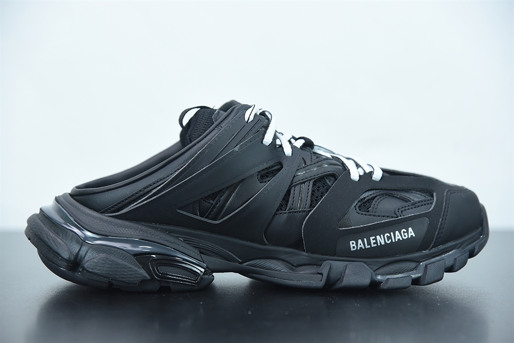 Balenciaga Track Mule Tricolor Black